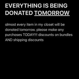 LAST DAY TO MAKE ANY PURCHASES